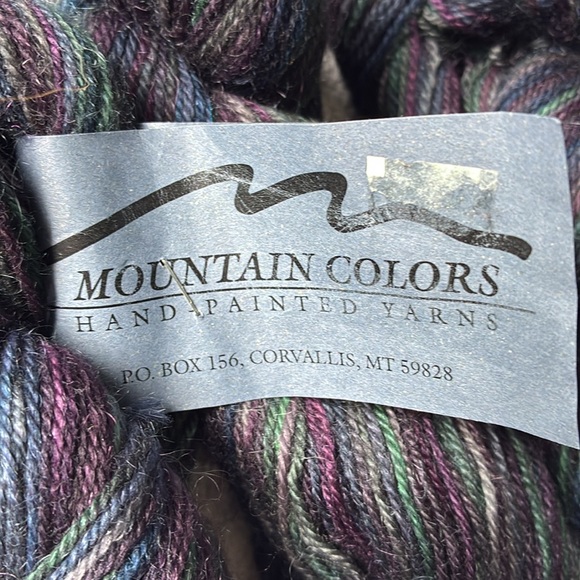 Mountain colors hand painted Yarn(4 skeins). - Picture 3 of 4